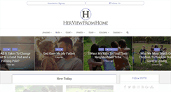 Desktop Screenshot of herviewfromhome.com